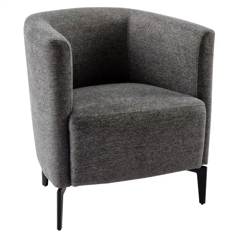 Akce Designové křeslo, šedá/černá, KAPY