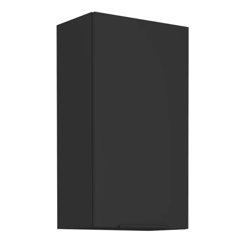 Horní skříňka, černá, SIBER 50 G-90 1F Cenově Výhodný