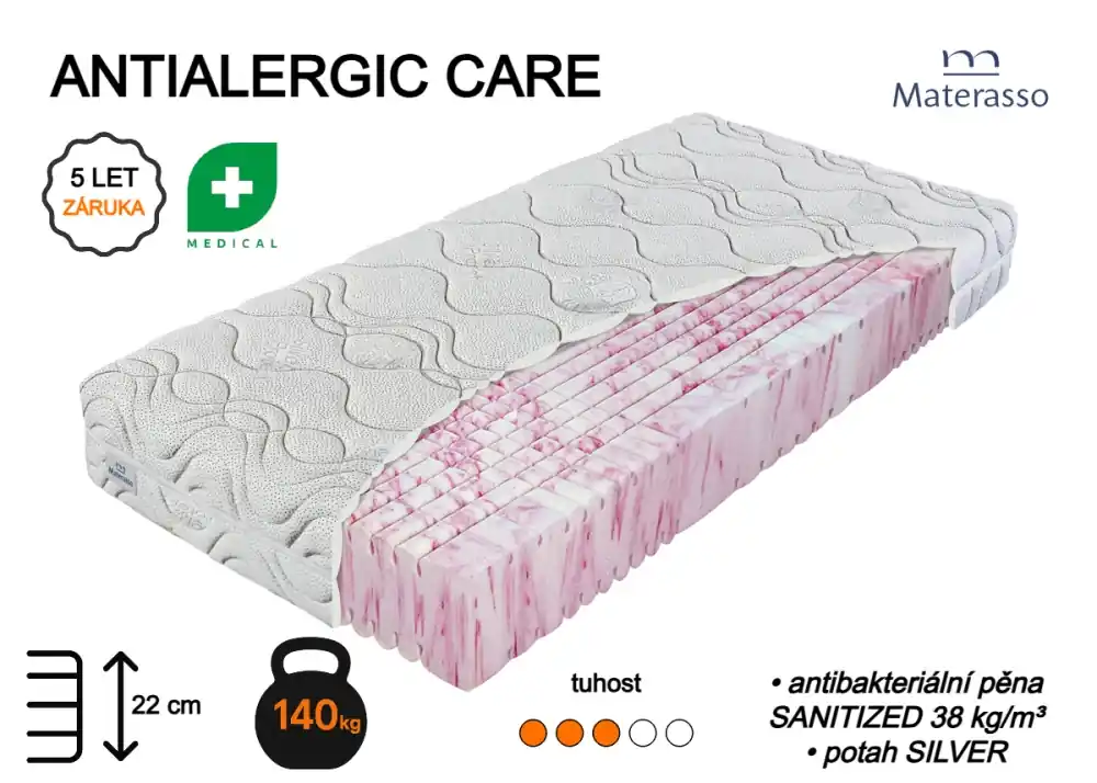 Zdravotní matrace Antialergic care Výprodej