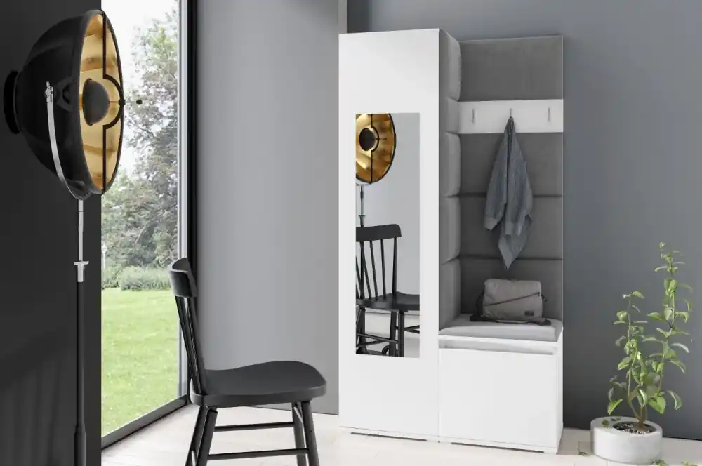 Předsíňová stěna Emi 13 - bílá Koupit Online