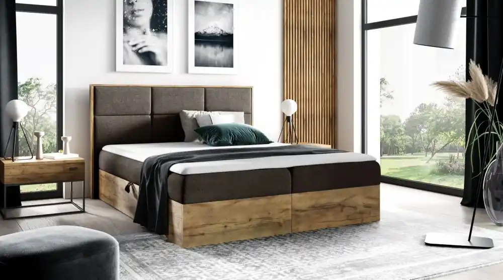 Nakupujte Hned Boxspring postel Luxor 260x200 cm - výběr barev