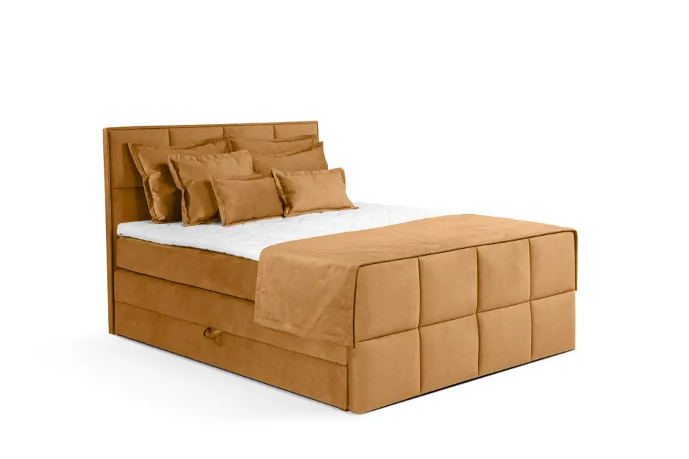 Autentický Postel boxspring Samara 2 180x200 s úložným prostorem - výběr barev