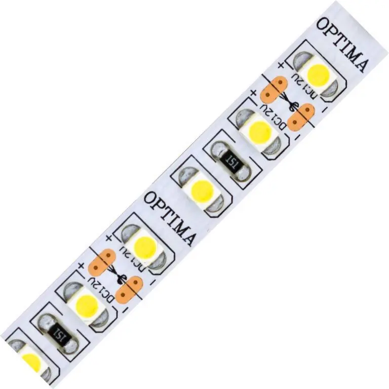 Nízká Cena LED pásek 3528 (50m) 120 Optima WW 720lm 9,6W 0,8A 12V (bílá teplá)
