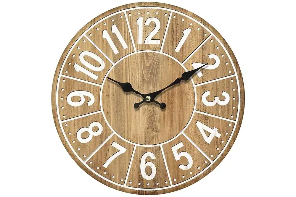 Hodiny nástěnné MDF, 34cm Objednat Nyní