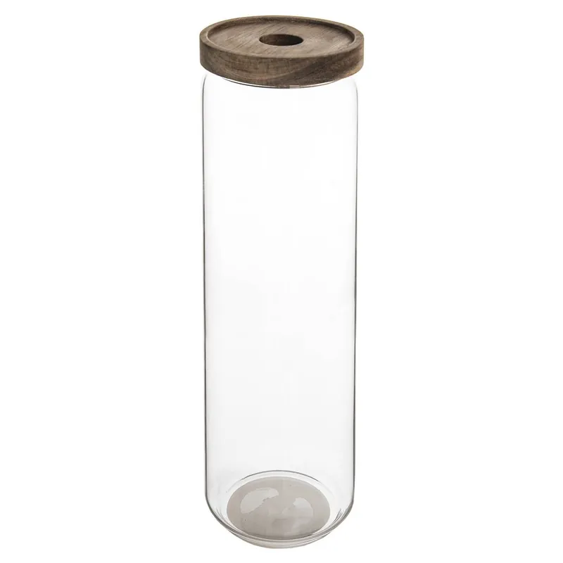 Dóza borosil. sklo/akácie 1,5 l kulatá, náhr. 154504 Originální