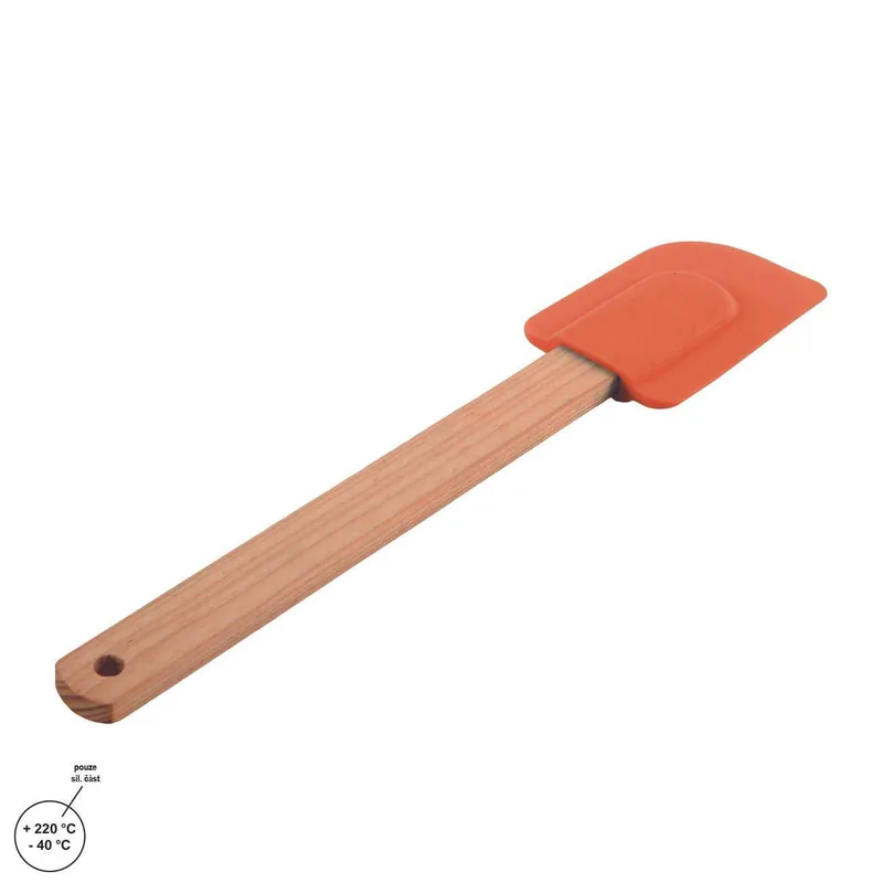 Stěrka kuch. dřevo/silikon 26 cm Top Prodej