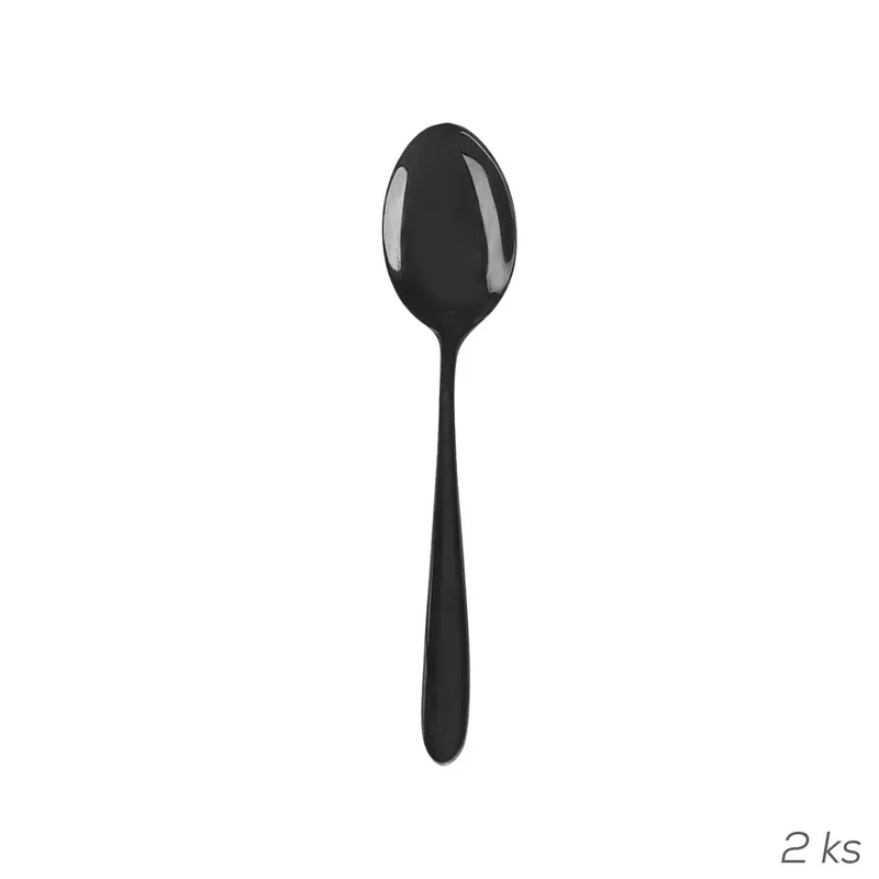 Cenově Výhodný Lžička nerez čajová BLACK 2 ks