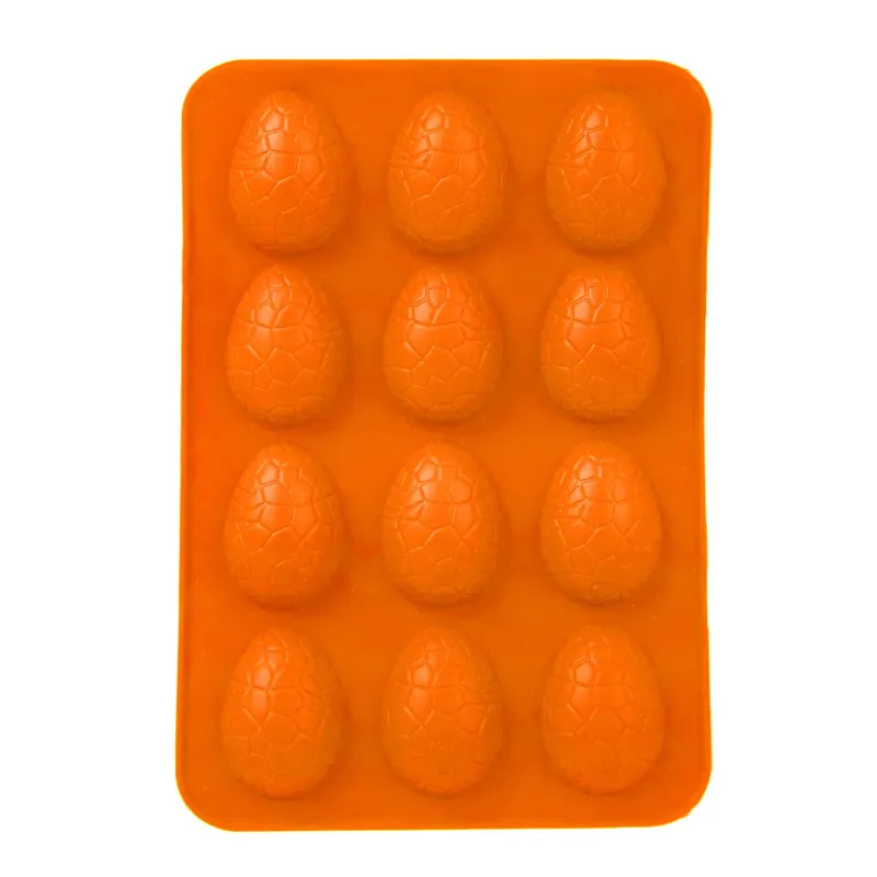 Oblíbený Forma silikon vajíčka 12 oranžová