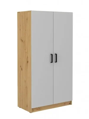 Časově Omezené Skříň s věšákem Matylda 108 sv.šedá/dub artisan