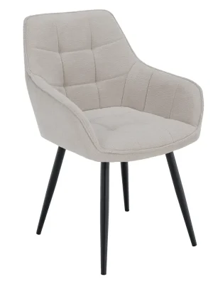 Finální Výprodej Designové křeslo, béžová/černá, MARKEN