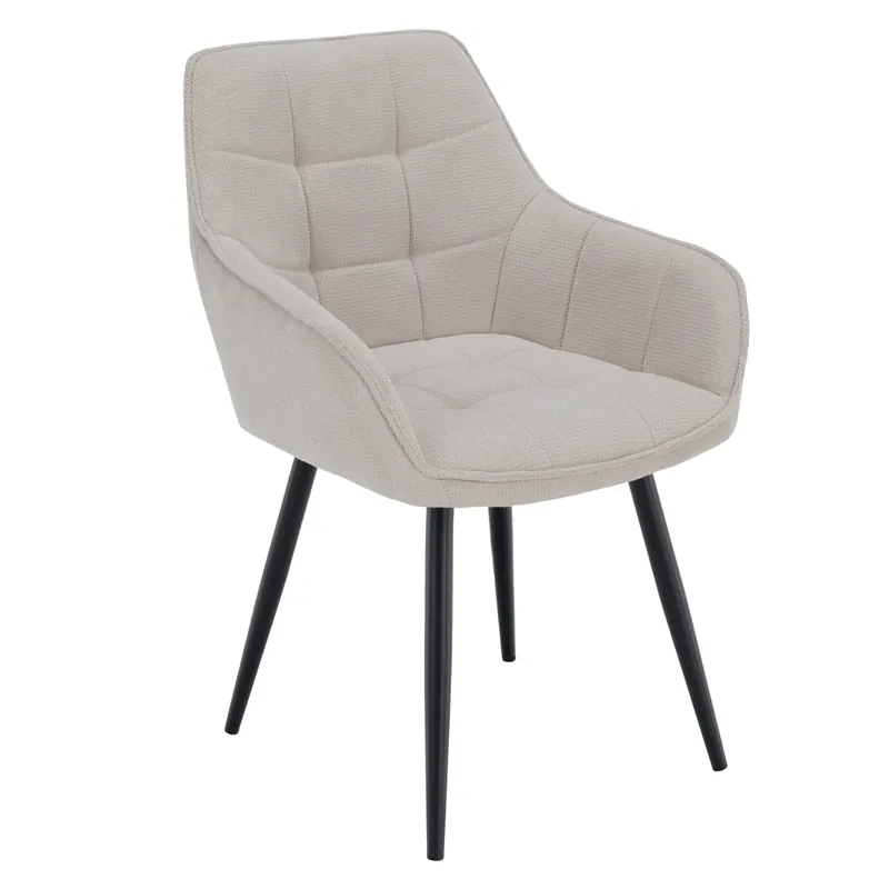 Finální Výprodej Designové křeslo, béžová/černá, MARKEN