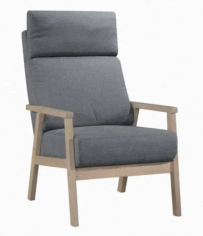 Čalouněné křeslo RELAX 1 bílá/šedá Víkendová Akce