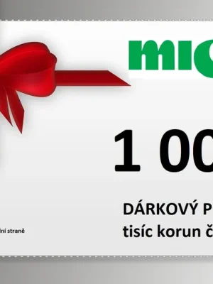 Dárkový poukaz 1 000 Kč na nákup nábytku v e-shopu NABYTEK MIGRO Nejprodávanější
