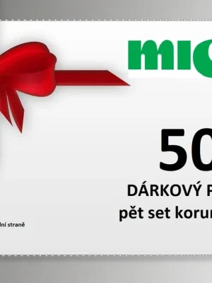 Dárkový poukaz 500 Kč na nákup nábytku v NABYTEK MIGRO Objednat Nyní