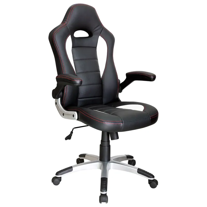 Ověřený Kancelářské křeslo RACER černá/bílá