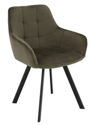 Designové křeslo, zelená Velvet/černá, PETIN Cenová Bomba