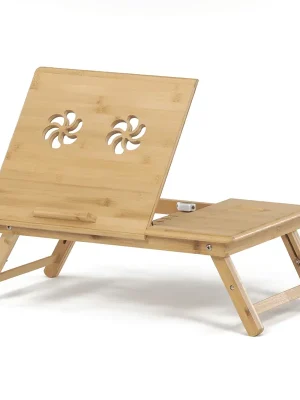 Akce Odkládací stolek 55x35x25cm, bambus, bambus, DR-B070 NAT