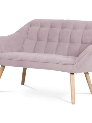 Dvoumístná pohovka, růžová, látka, AK-322 PINK2 Speciální Cena