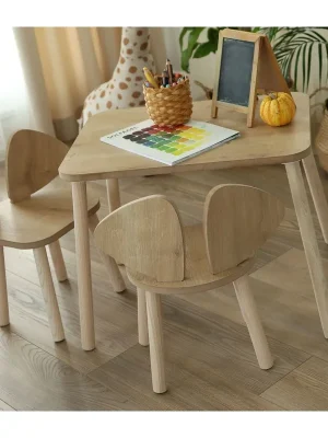 MICKEY dětský jídelní set, hnědá Rychlé Dodání