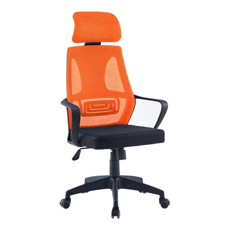 Must-Have Kancelářské křeslo, černá/oranžová, TAXIS NEW