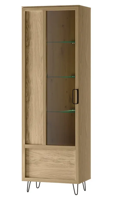 Cenově Výhodný Vitrína ALTEA 10 1D levá dub artisan