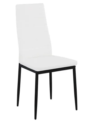 Kup Teď Jídelní čalouněná židle HRON III bílá/černá