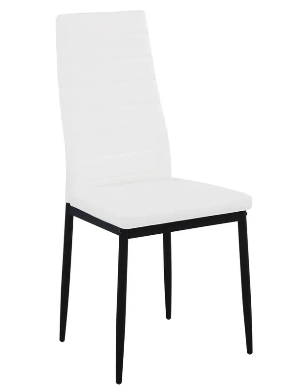 Kup Teď Jídelní čalouněná židle HRON III bílá/černá