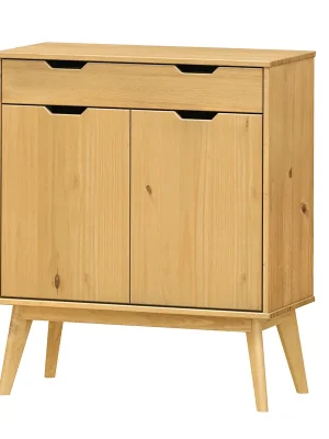 Komoda 2 dveře + 1 zásuvka BONITO vosk Bezpečná Platba