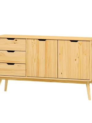 Finální Výprodej Komoda 2 dveře + 3 zásuvky BONITO lak