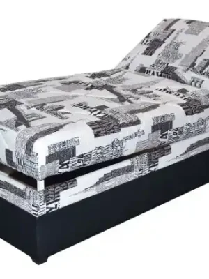Kup Teď Válenda Elena 90x200 šedobílá se vzorem