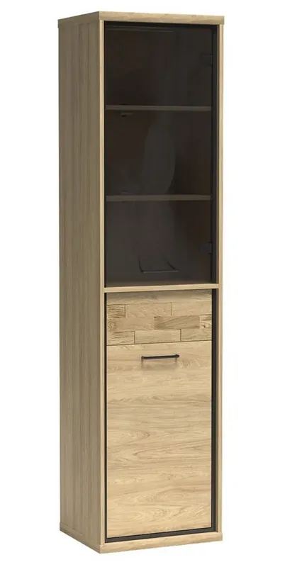 Jen Po Omezenou Doba Vitrína 2D1S PILETAS M-4 dub hickory