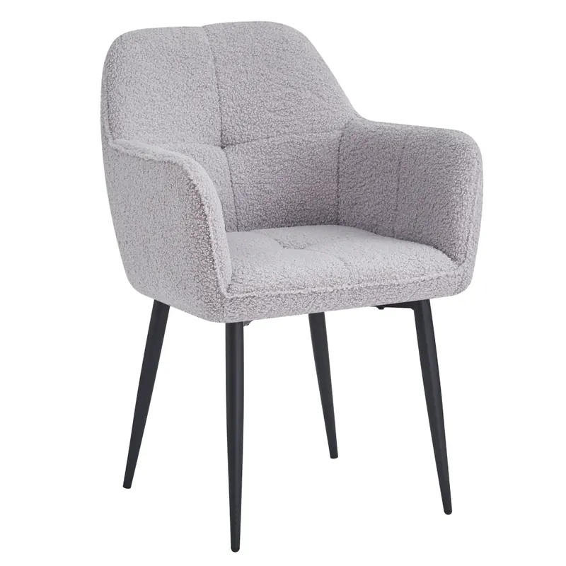 Must-Have Jídelní křeslo, šedá/černá, SENER