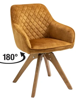 Jídelní židle VELES oranžová Must-Have