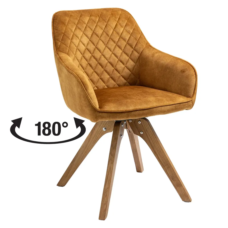 Jídelní židle VELES oranžová Must-Have