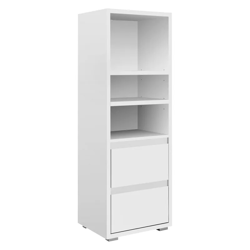 Knihovna 2 zásuvky IMAGE 22 bílá Akce