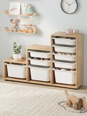 Ihned K Objednání ALARA úložný box, bílá/dub safírový