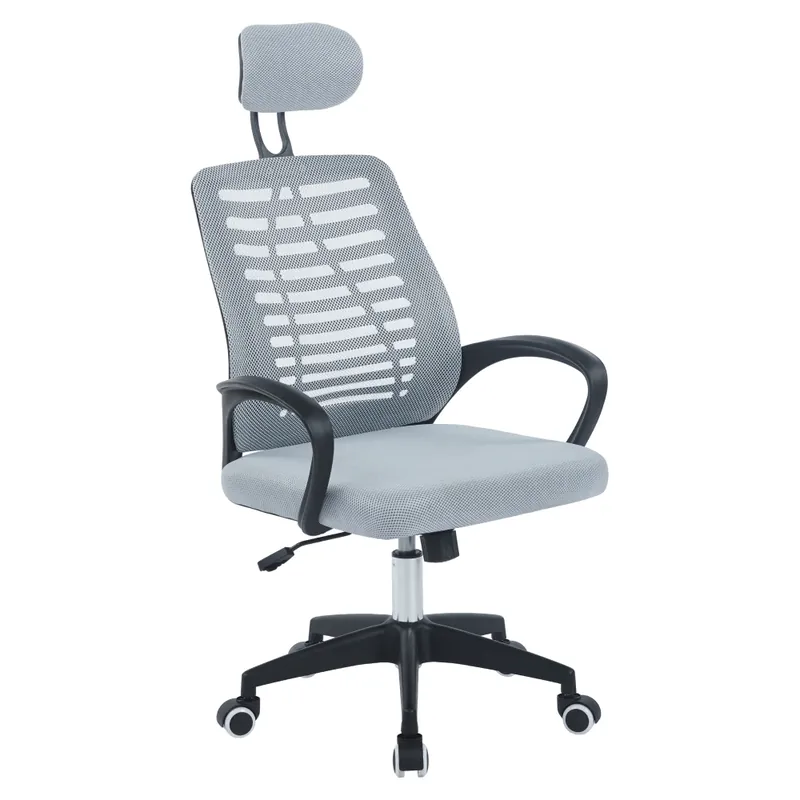 Kancelářské křeslo, šedá/černá, EDRED Must-Have