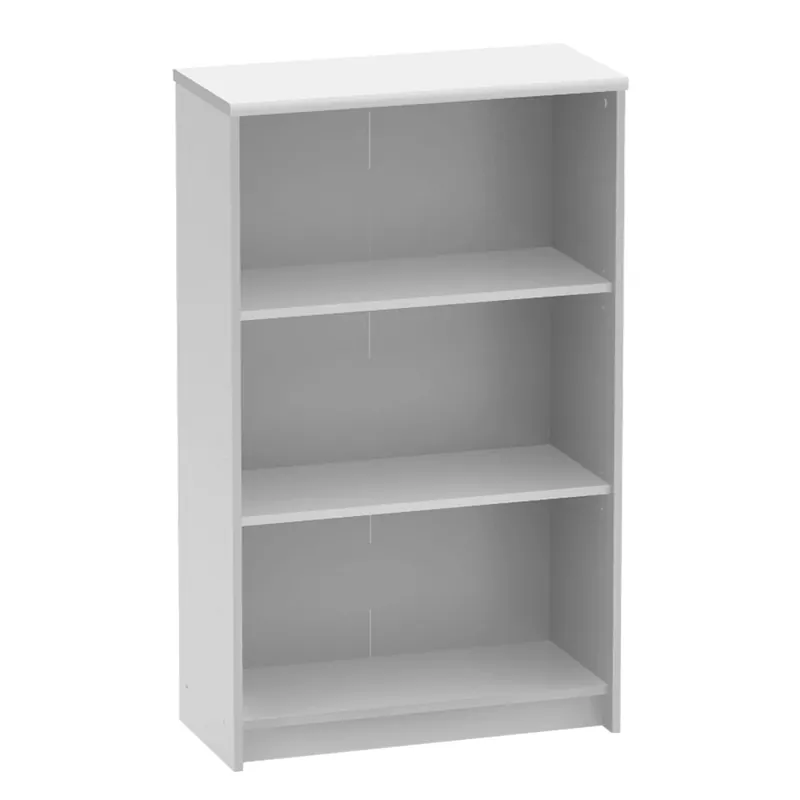 Kancelářský regál nízký, bílá, JOHAN 2 NEW 03 Akce