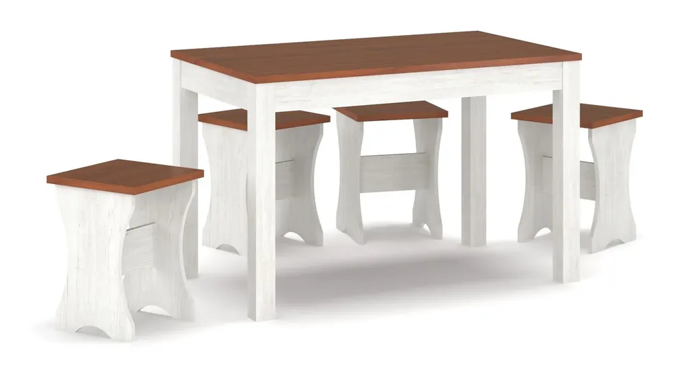 Jídelní sestava DELTA andersen/třešeň Nejlepší Cena