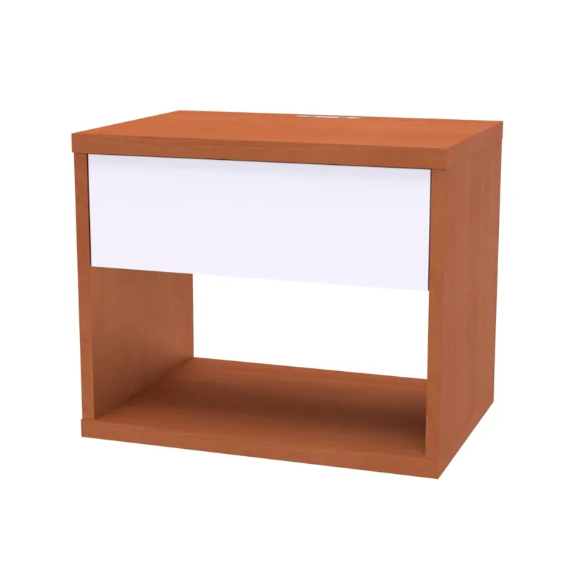 Super Cena SMART - noční stolek s USB nabíječkou, 50x41.5x35cm Dekor olše