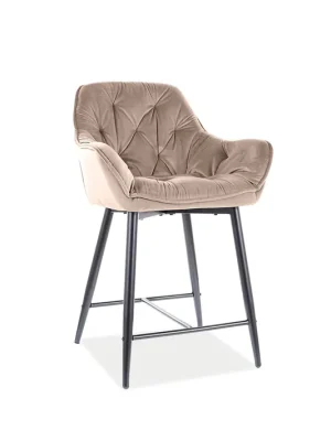 Must-Have CHERRY H2 barová židle, Bluvel 28 - béžová