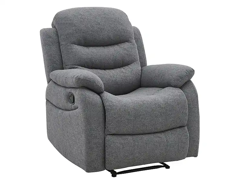 Čalouněné křeslo rozkládací MELON šedá Super Cena