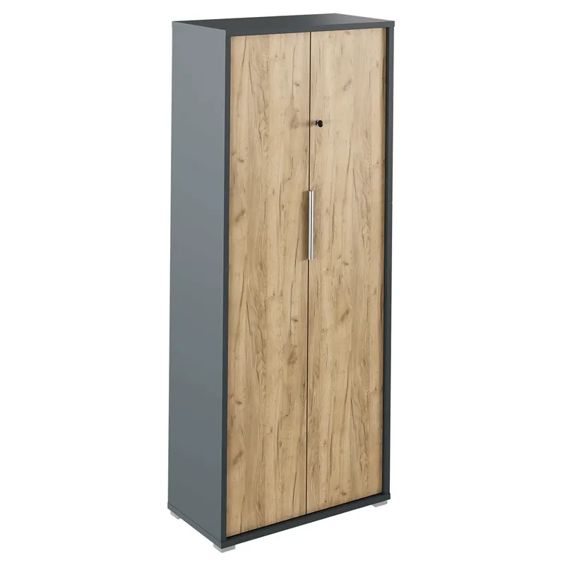 Skříň se zámkem, grafit / dub artisan, RIOMA NEW TYP 31 Objednat Nyní