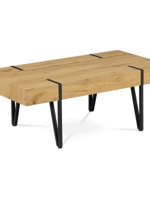 Konferenční stolek 110x60x42cm, mdf, divoký dub, AHG-233 OAK Dokud Zásoby Vydrží