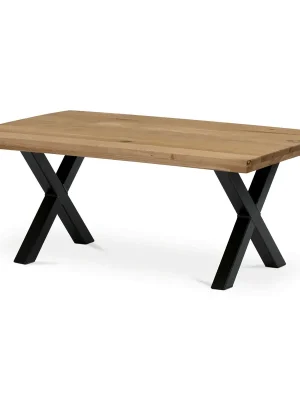Výhodná Nabídka Konferenční stolek 110x70x45cm, masiv, dub, KS-F110X DUB