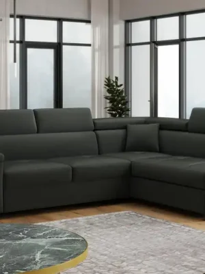 Must-Have Sedací souprava Wiliam P tmavě šedá