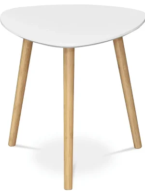 Konferenční stolek 40x40x41cm, mdf, bílá, AF-1132 WT Tovární Cena