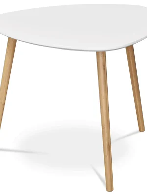 Konferenční stolek 55x55x45cm, mdf, bílá, AF-1134 WT Dokud Zásoby Vydrží