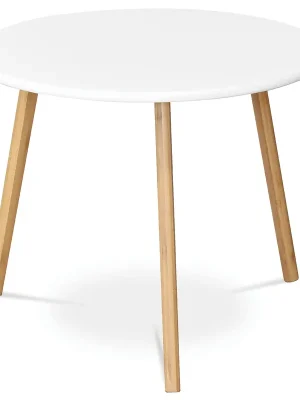 Konferenční stolek 60x60x51cm, mdf, bílá, AF-1144 WT Finální Výprodej