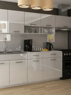 Kuchyňská linka Samara 240/180 bílý lesk Bezpečná Platba